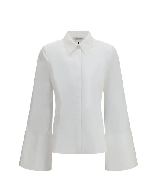 Gabriela Hearst White Jataya Cotton Shirt
