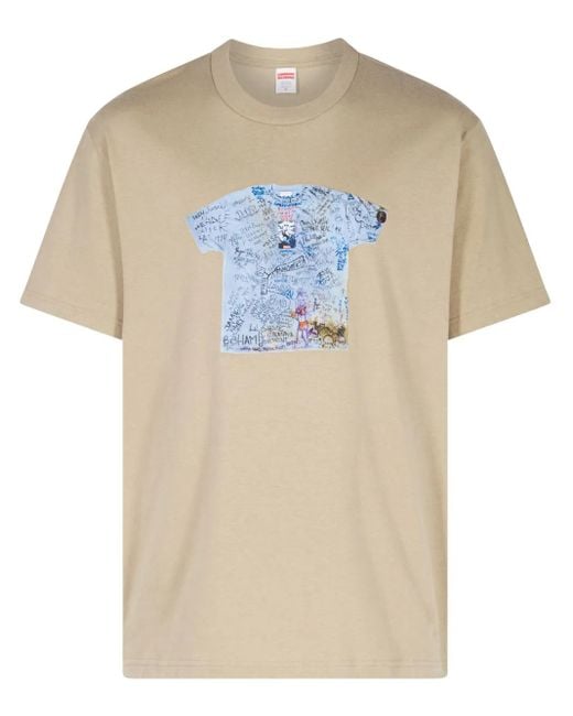Supreme 30th Anniversary First Tシャツ Natural