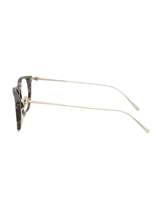 Giorgio Armani Brown Square Glasses for men