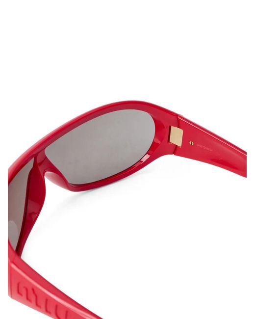 Miu Miu Pink Geometric-Frame Sunglasses