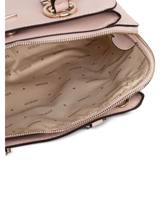 Guess Pink Sac À Bandoulière À Breloque