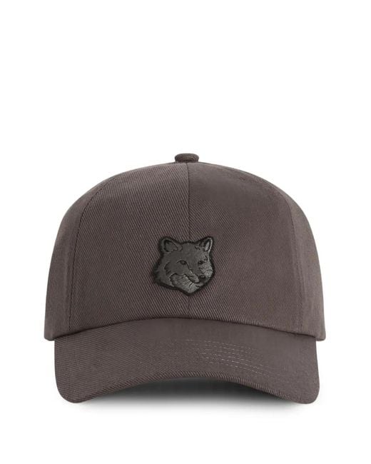 Maison Kitsuné Brown Fox Head Cap