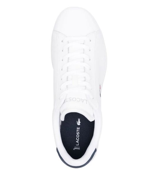 Lacoste White Carnaby Set Leather Sneakers for men