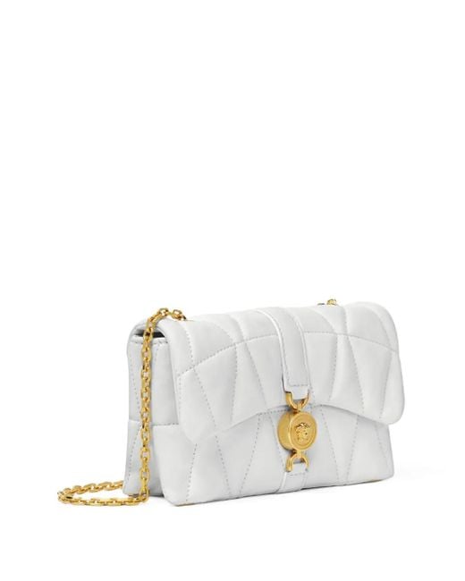 Versace White Kleio Quilted Nappa Mini Bag