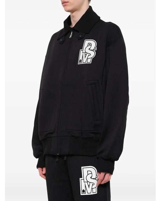Dover Street Market Black Spread-Collar Bomber Jacket for men