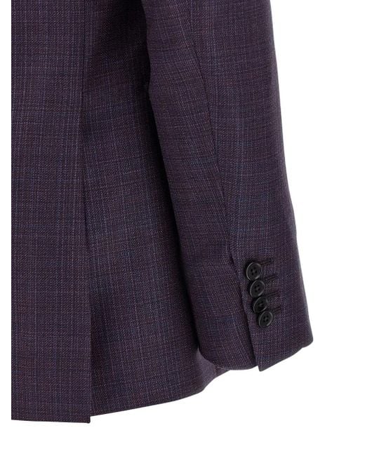 Pal Zileri Vicenza Blazer Met Enkele Rij Knopen in het Blue voor heren