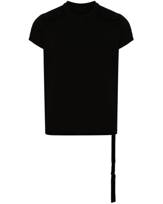Rick Owens Black Small Level T Organic Cotton T-shirt for men
