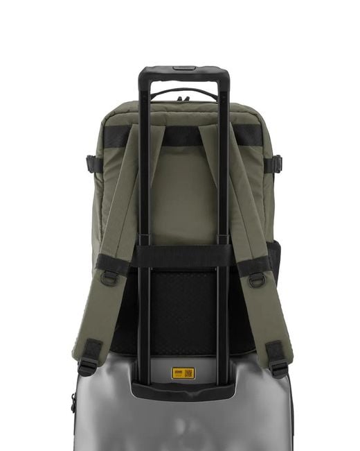 Crash Baggage Green Iconic Hard-Shell Backpack