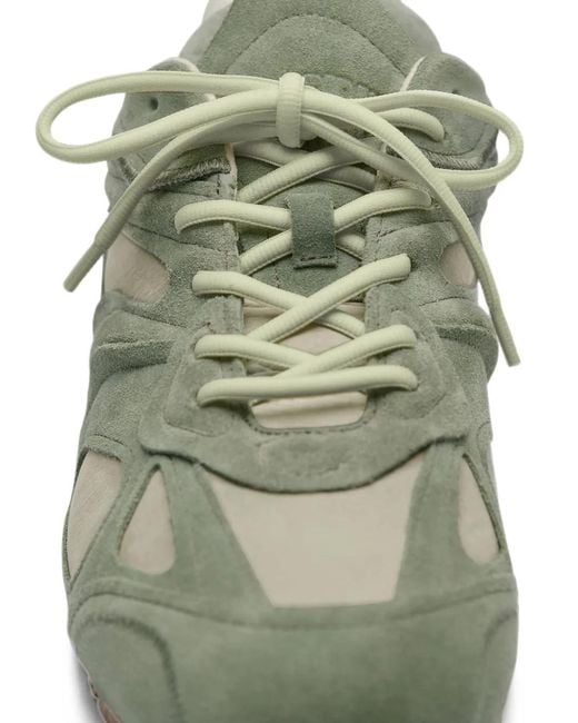 Axel Arigato Green Slow Runner Suede Sneakers for men