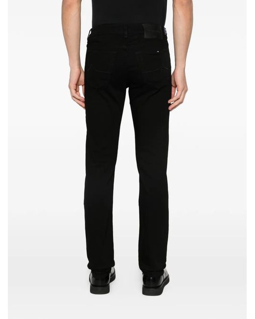 Jacob Cohen Black Bard Jeans for men