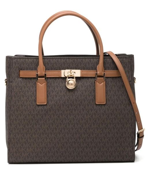Michael Kors Black Large Hamilton Moderne Tote Bag