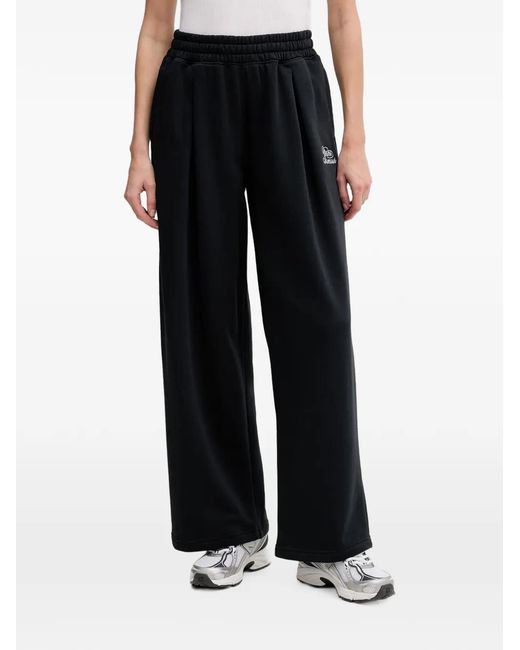 Under Armour Black Rival Logo-Embroidered Track Pants