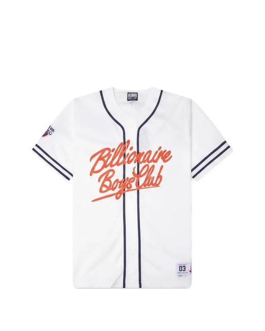 BBCICECREAM White Logo-Print Short-Sleeve T-Shirt for men