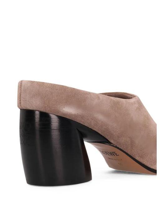 Loewe Natural Oval Mules