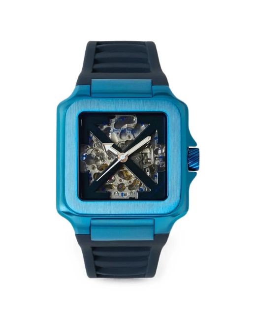 Off-White c/o Virgil Abloh Blue Proto Auto 42.8Mm Watch for men