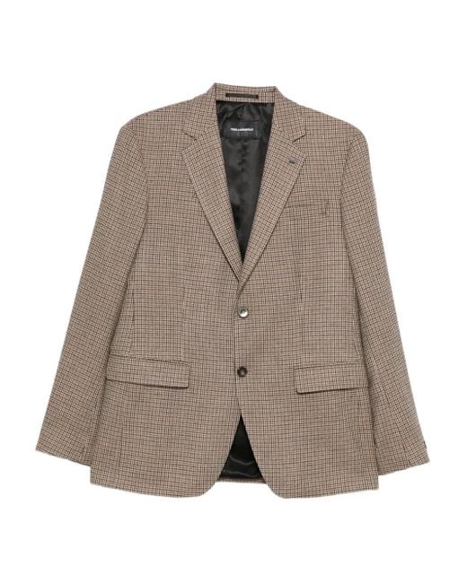 Chaqueta De Cuadros Karl Lagerfeld de hombre de color Brown