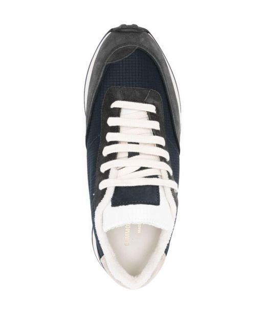 Common Projects Black Panelled Ripstop Sneakers for men