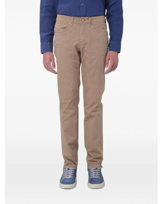 Jeckerson Natural John Slim-Fit Trousers for men