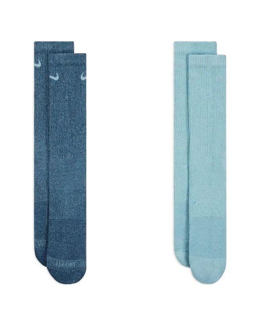 Nike Blue Cushioned Socks