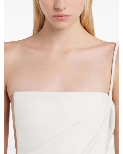 Courreges White Infinity Midi Dress