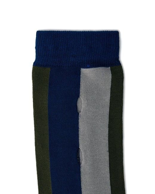 Calcetines De Punto A Rayas Vans de hombre de color Blue