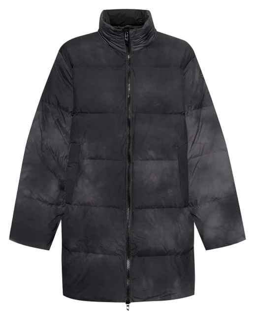 DIESEL Gray W-Raveel Long Jacket for men