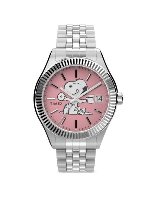Timex Gray X Peanuts 34Mm Watch