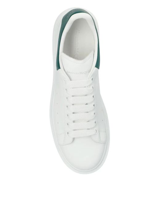 メンズ Alexander McQueen レザースニーカー White