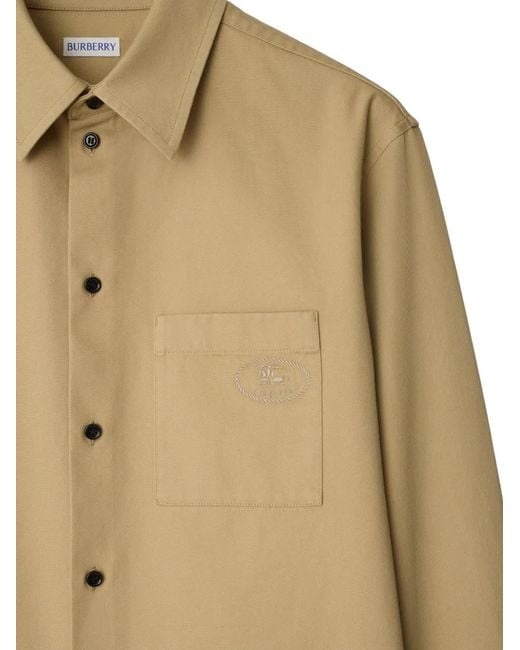 Burberry Natural Cotton Jacket for men