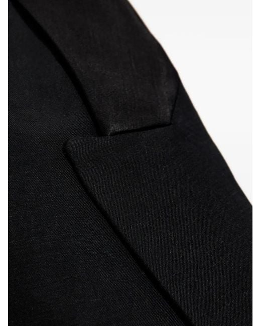 Paul Smith Black Buttoned Sleeveless Jacket