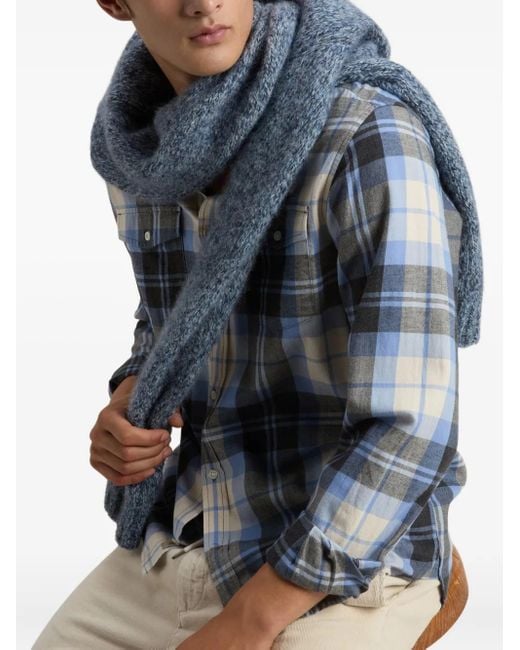 Woolrich Kariertes Duncan Hemd in Blue für Herren