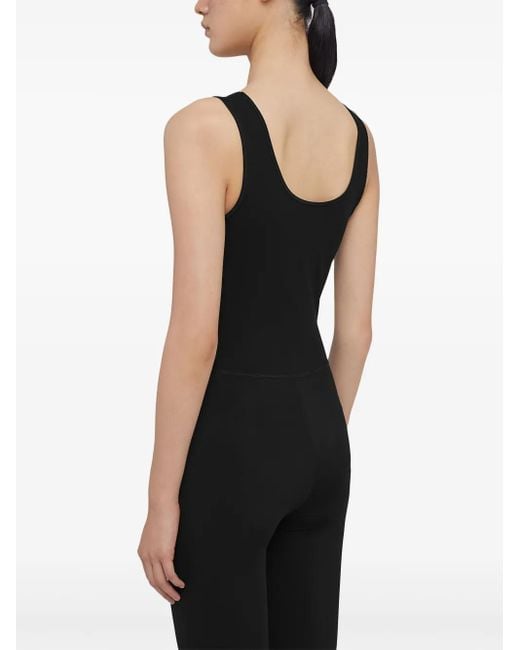Jil Sander Black Suit With Logo