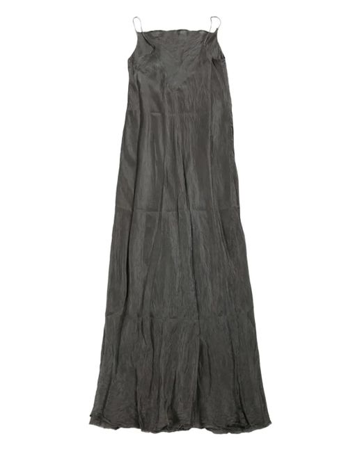 Marc Le Bihan Slip Dress Gray