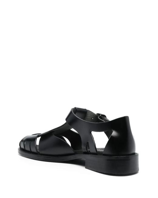Hereu Black Pesca" Sandal