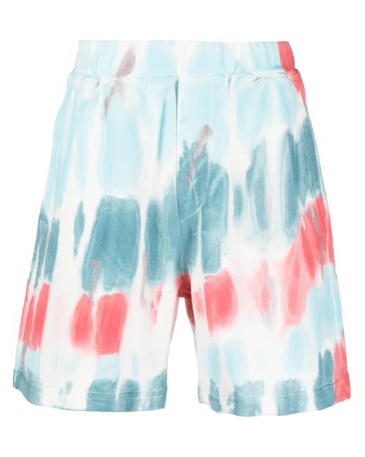 Bermudas Con Efecto Envejecido DSquared² de hombre de color Blue