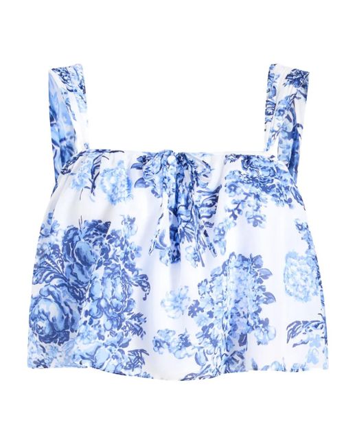 Cinq À Sept Blue Kandra Top