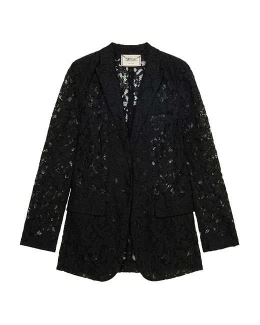Blumarine Blazer Met Enkele Rij Knopen in het Black
