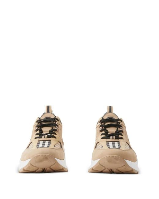 メンズ Burberry ヴィンテージチェック スニーカー Brown