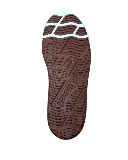 Camper Brown Junction Runner Leather Sneakers