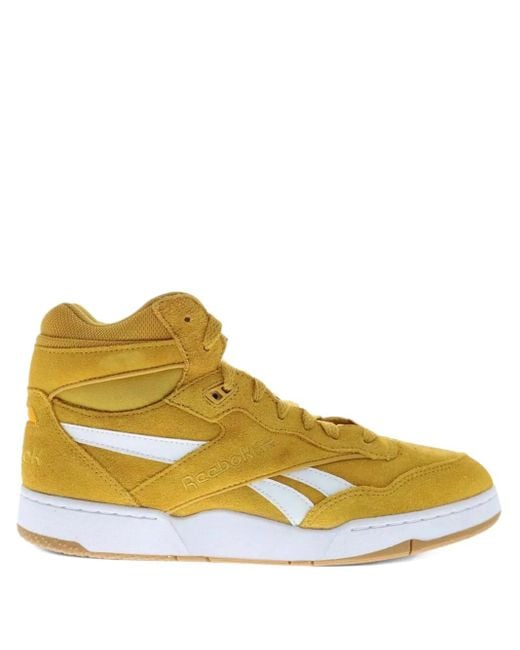 Reebok Yellow Bb 4000 Ii Mid Sneakers for men
