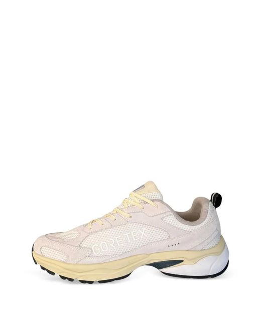 EXTR4 White Kin Gtx 1.01 Mesh Suede Sneakers for men