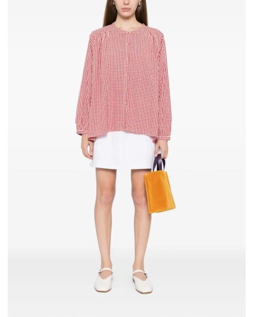 Posse White A-Line Cotton Skirt