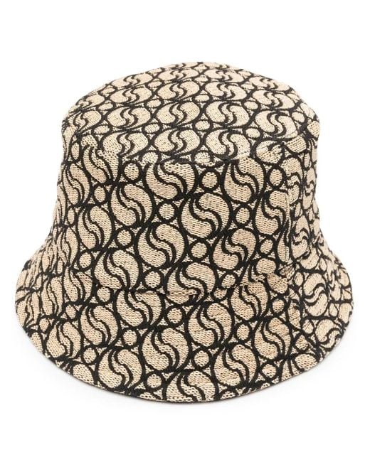 Stella McCartney Natural S-Wave Bucket Hat