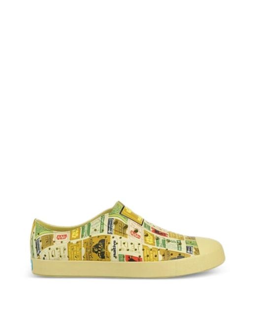 Native Eyewear Yellow X Star Wars Jefferson Graphic-Print Sneakers