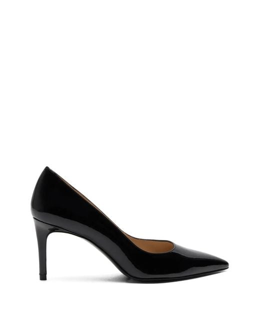 Zapatos De Tacón Con Puntera En Punta Stuart Weitzman de color Black
