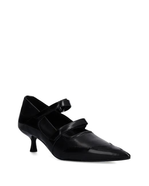 Vagabond Black 47Mm Lykke Double-Strap Pumps