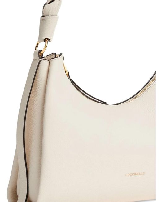 Coccinelle Natural Small Boheme Shoulder Bag