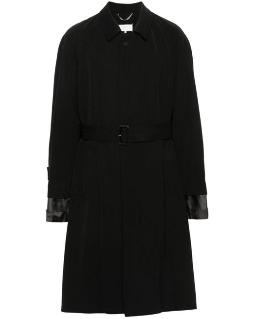 Maison Margiela Black Anonymity Of The Lining Trench Coat for men