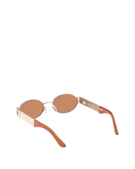 Guess Natural Oval-Frame Sunglasses