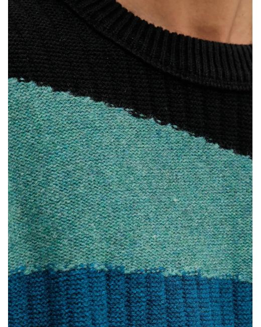 Paul Smith Blue Pull À Rayures for men
